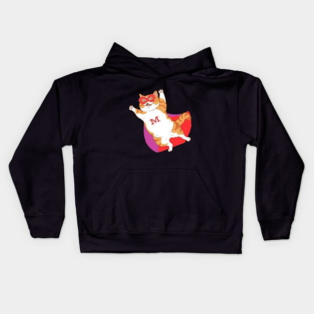 SuperMeow Cat Kids Hoodie by BuddyShop